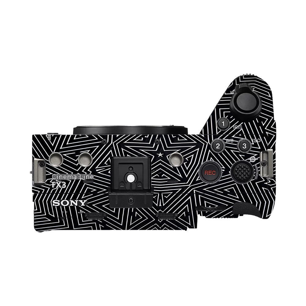 Geometric Pattern Sony FX3 Camera Skins