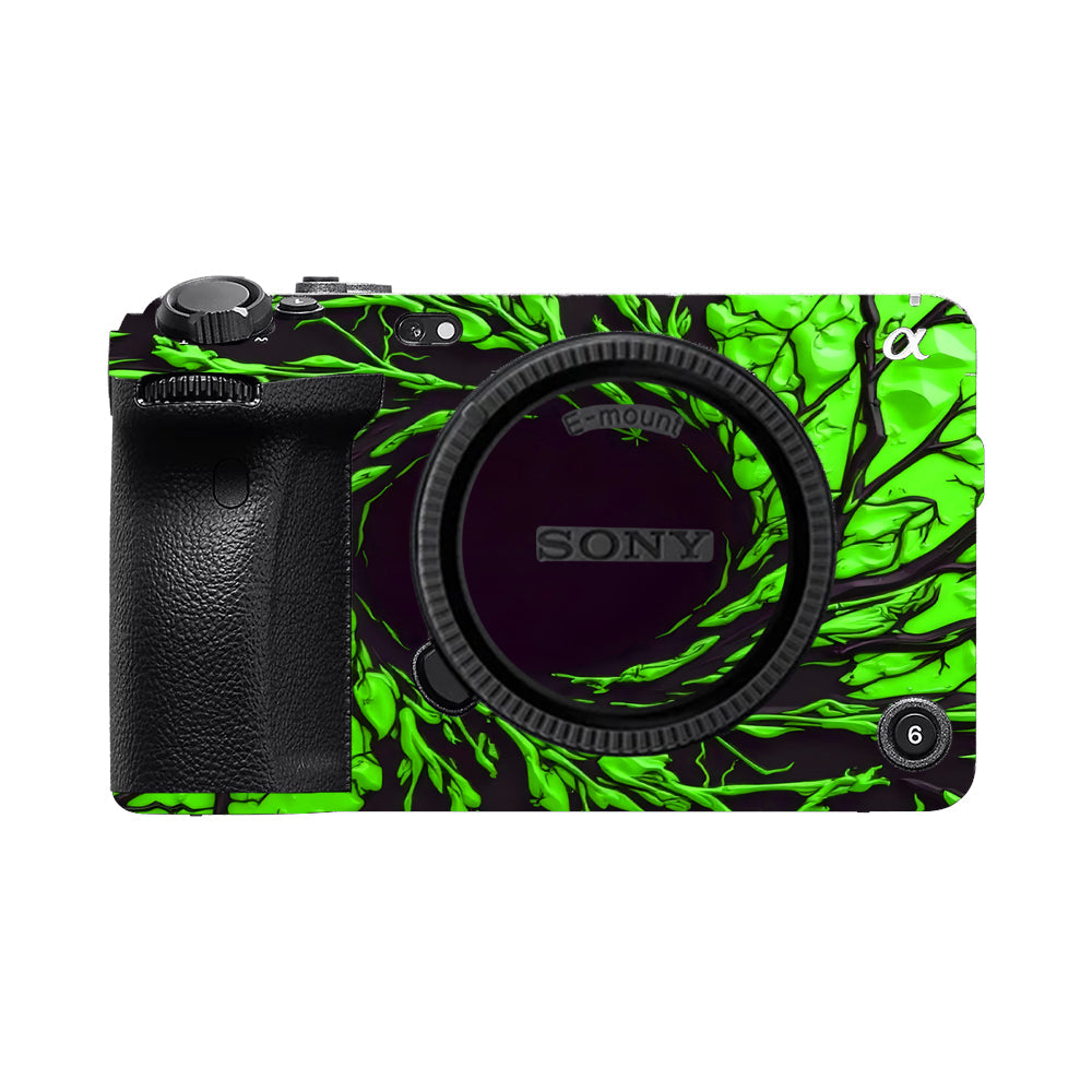 Venom Green Sony FX3 Camera Skins
