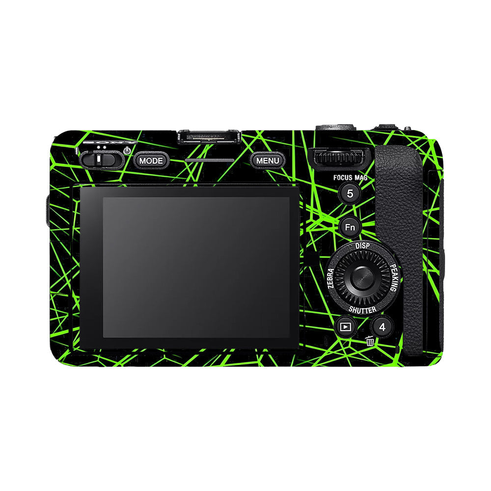 Neon Grid Sony FX3 Camera Skins