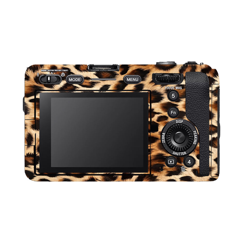 Classic Leopard Spots Sony FX3 Camera Skins