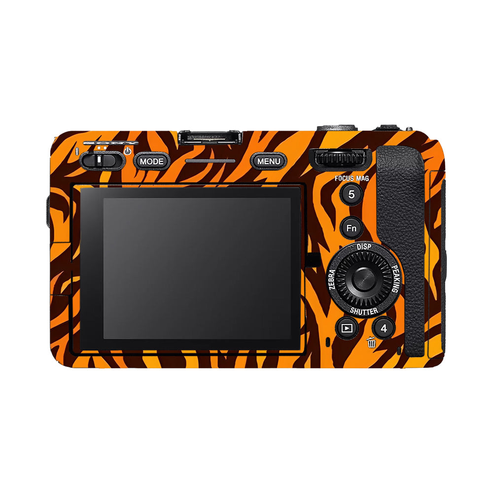Wild Tiger Stripes Sony FX3 Camera Skins