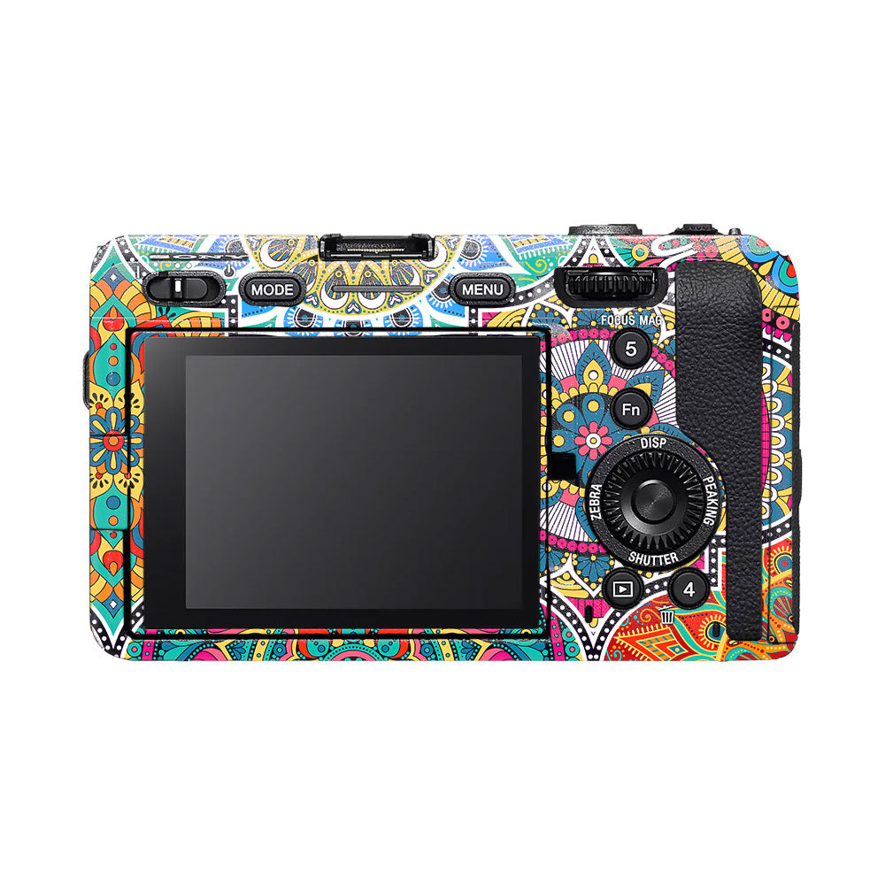 Boho Mandala Tile Pattern Sony FX3 Camera Skin