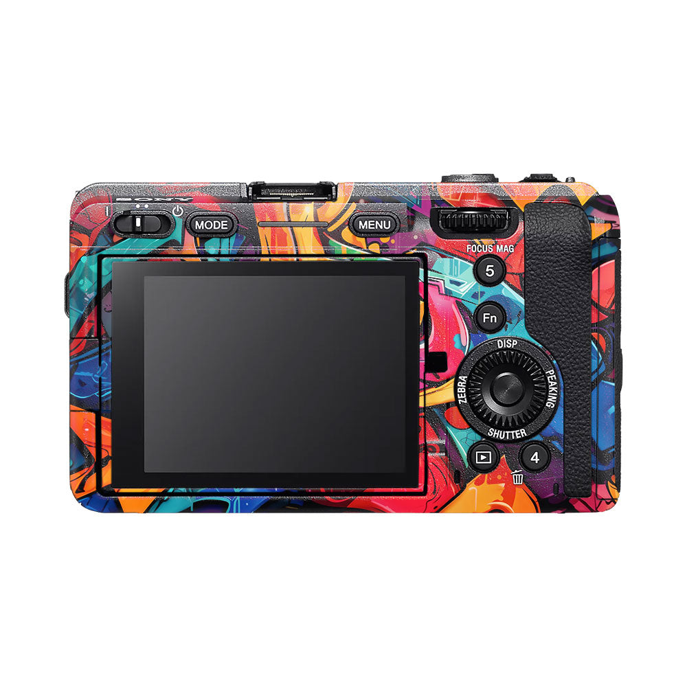 Urban Graffiti Explosion Sony FX3 Camera Skin