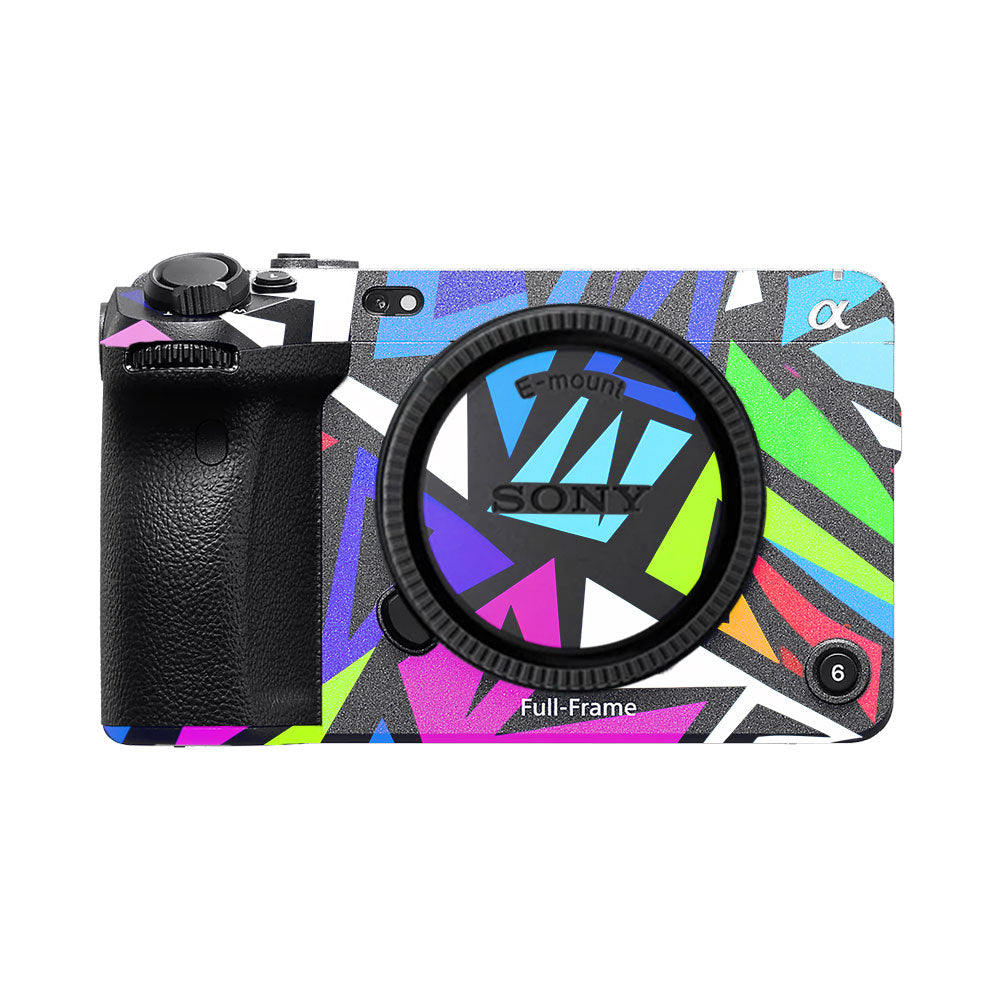 Bold Geometric Pop Sony FX3 Camera Skin