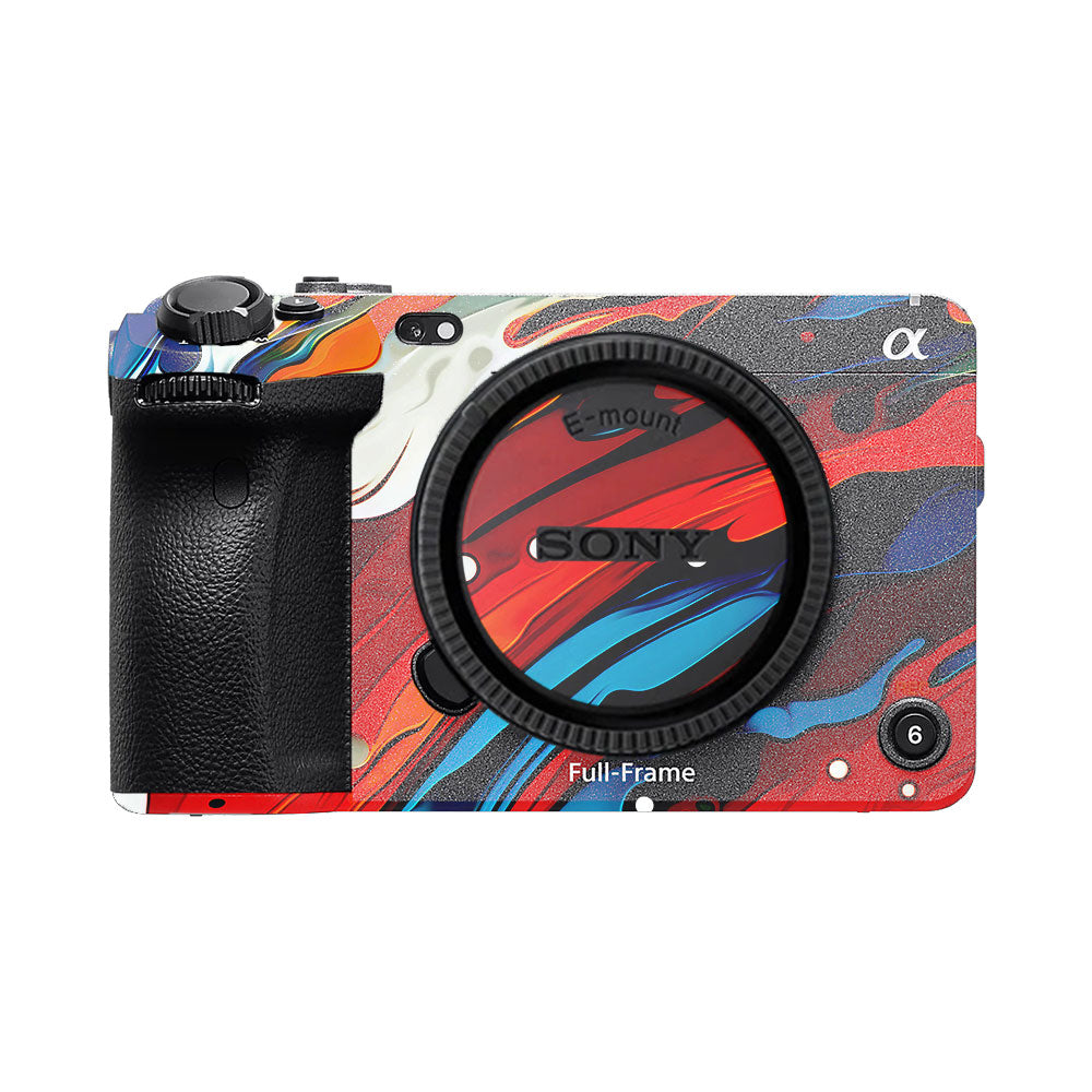 Fire & Ice Flow Sony FX3 Camera Skin