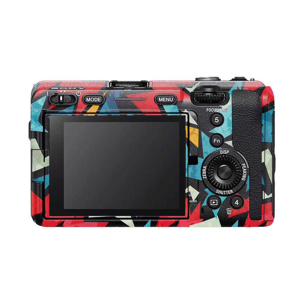 Pop Art Lightning Sony FX3 Camera Skin