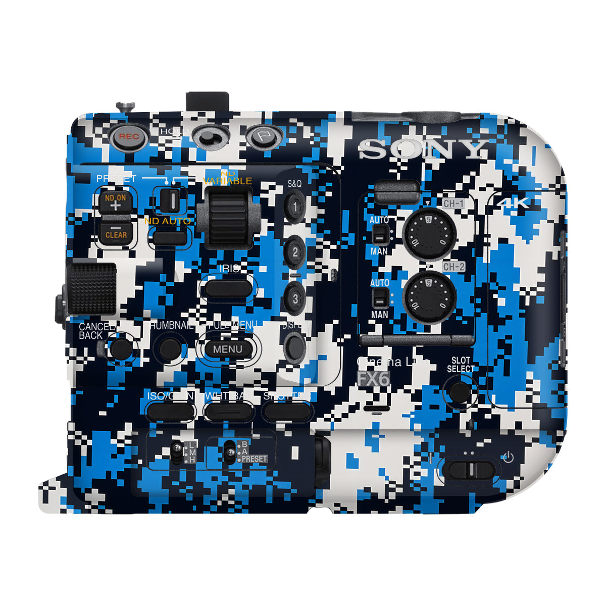 Ocean Pixel Sony FX6 Camera Skin
