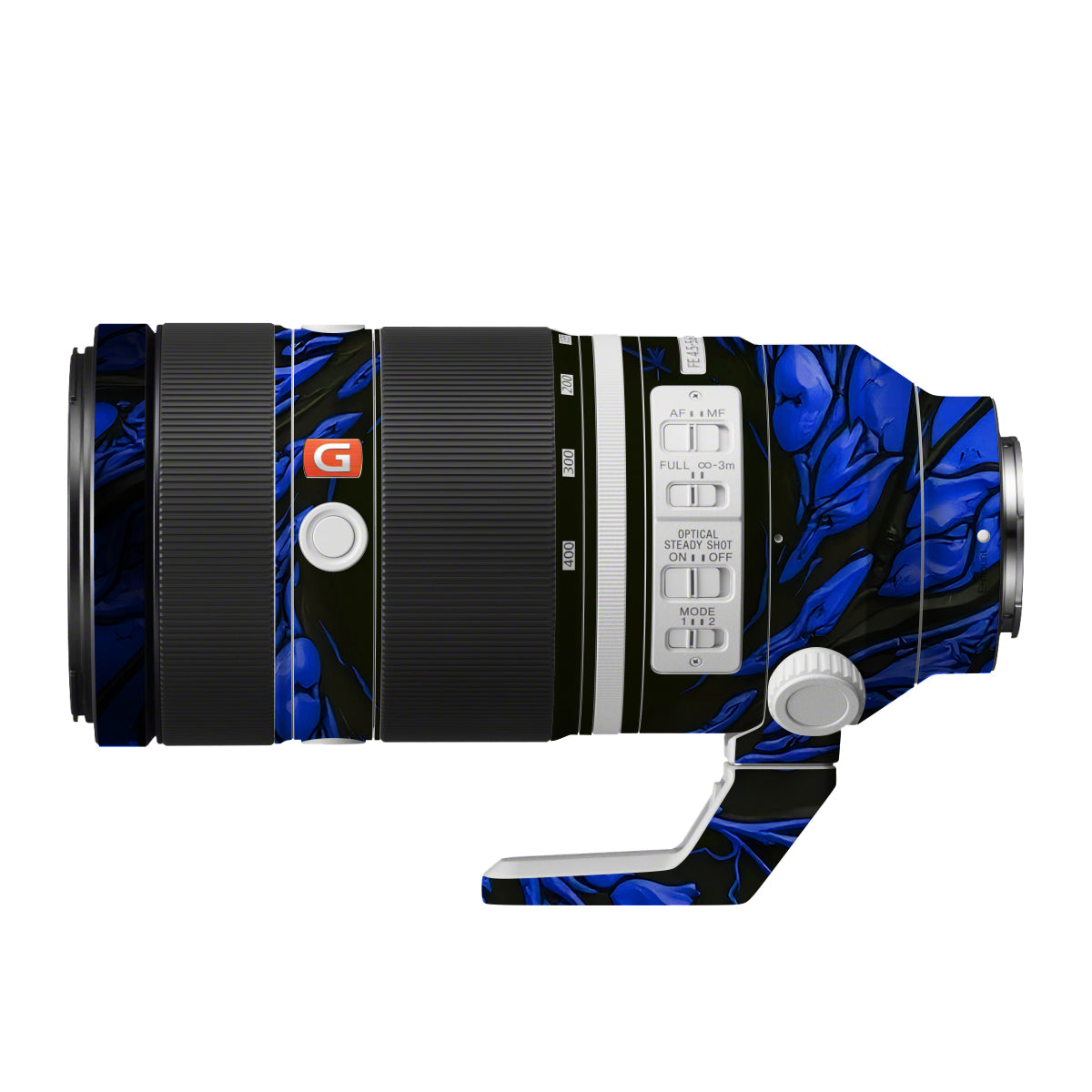 Venom Blue Sony FE 100-400mm F/4.5-5.6 GM OSS Camera Lens Skin