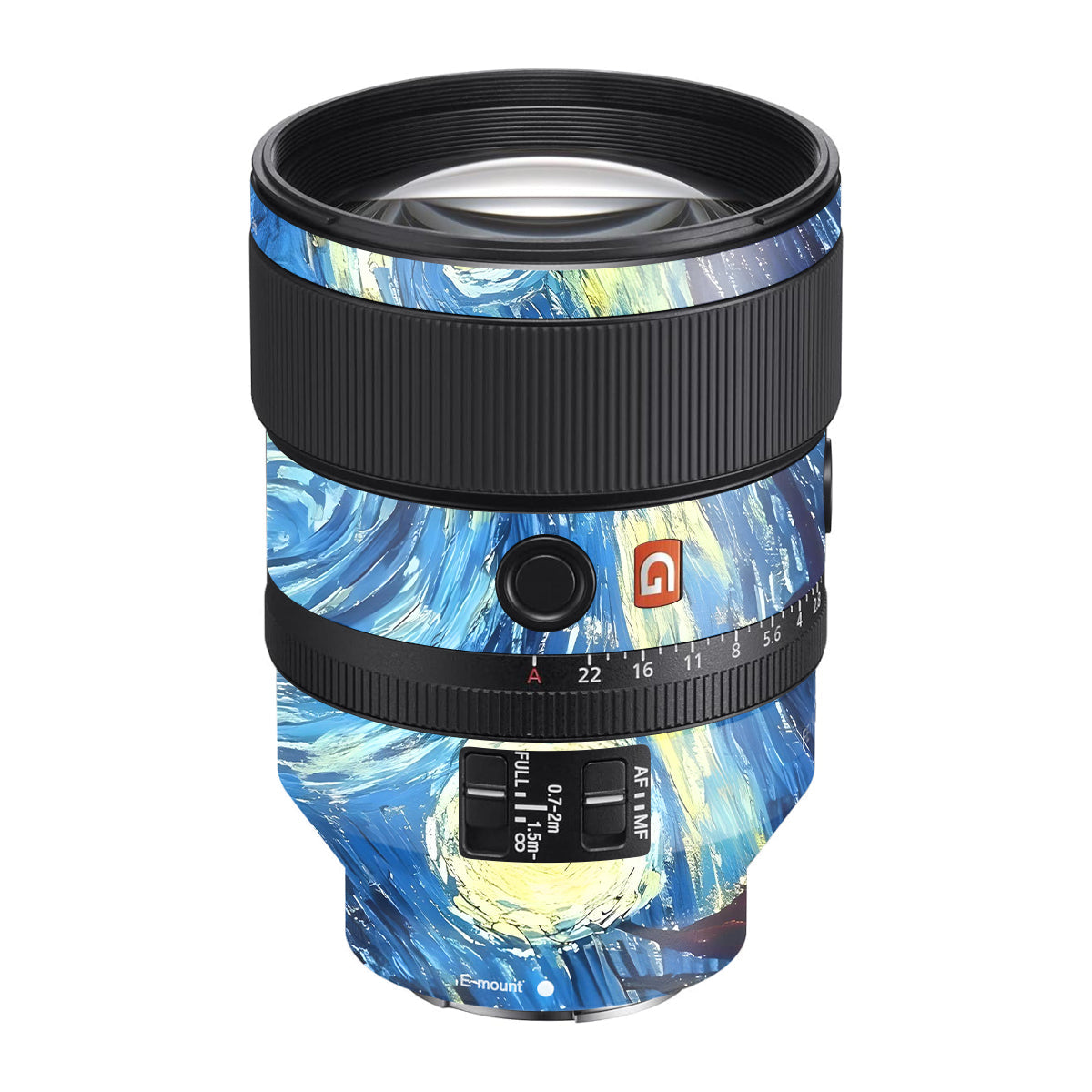 Starry Night Art Sony FE 135mm F/1.8 GM Camera Lens Skin