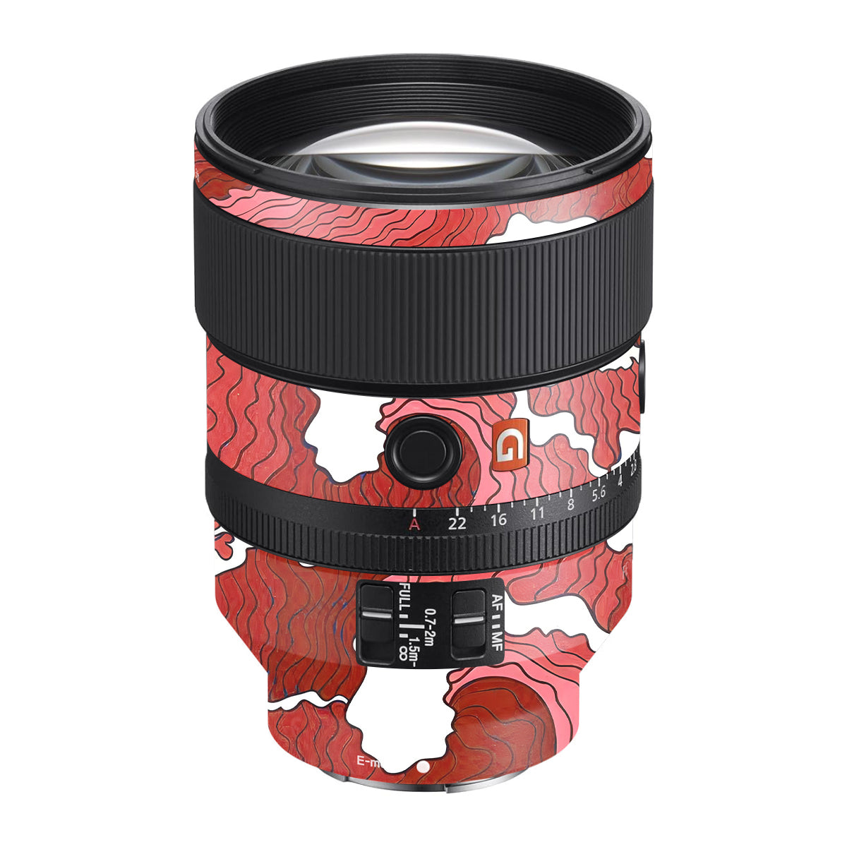 Cherry Waves Sony FE 135mm F/1.8 GM Camera Lens Skin