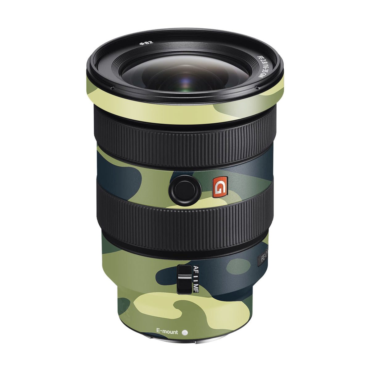 Forest Green Camo Sony FE 16-35mm F/2.8 GM Camera Lens Skin