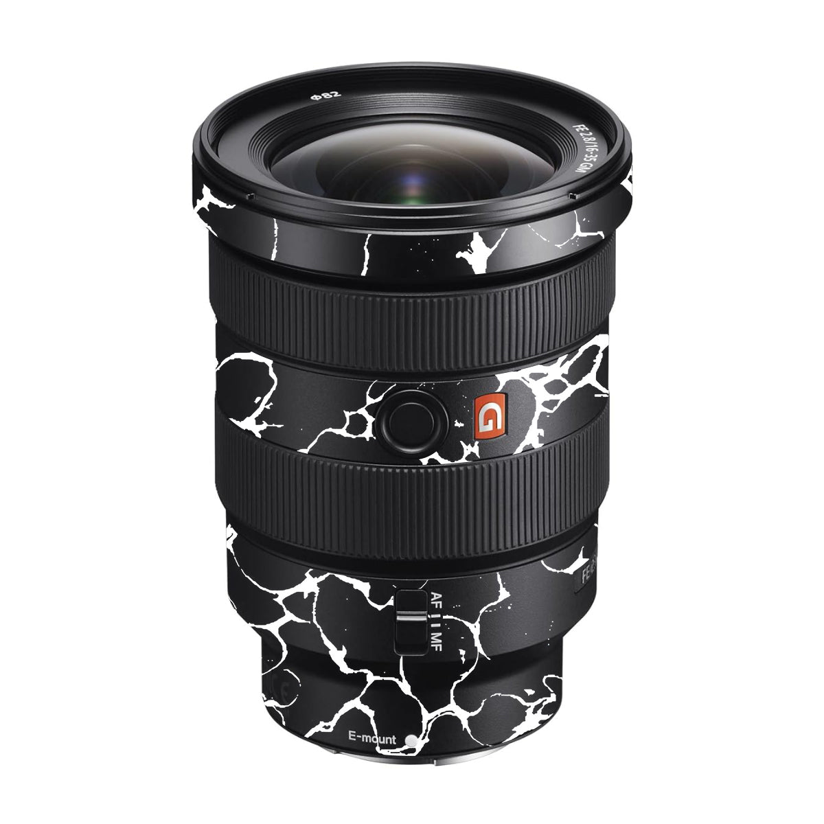 White Web Sony FE 16-35mm F/2.8 GM Camera Lens Skin