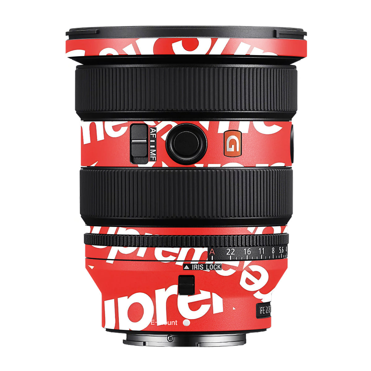 Supreme Red Sony FE 16-35mm F/2.8 GM II Camera Lens Skin