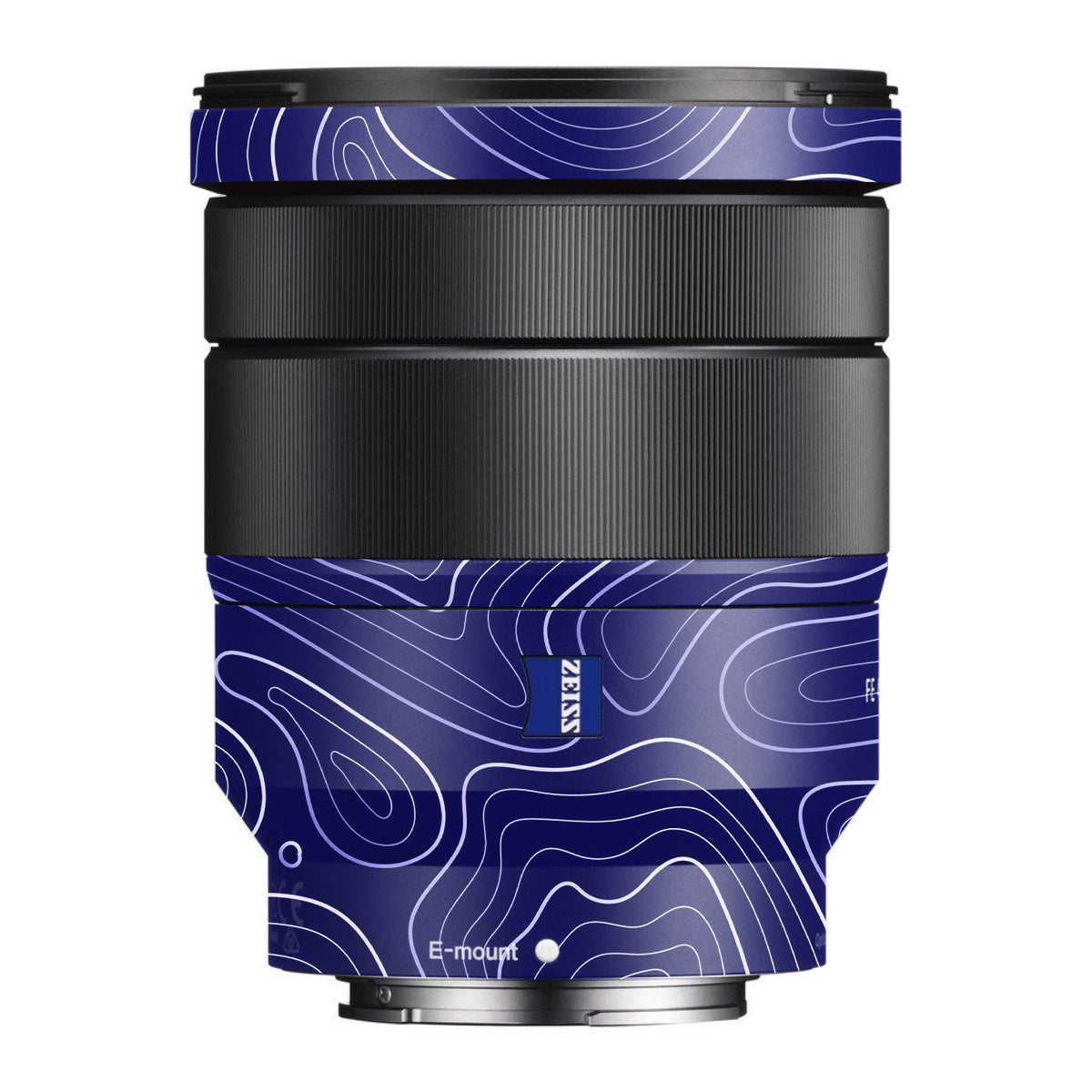 Deep Blue Contour Sony FE 16-35mm F/4 ZA OSS Camera Lens Skin
