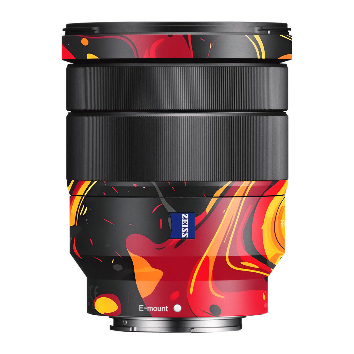 Lava Burst Sony FE 16-35mm F/4 ZA OSS Camera Lens Skin