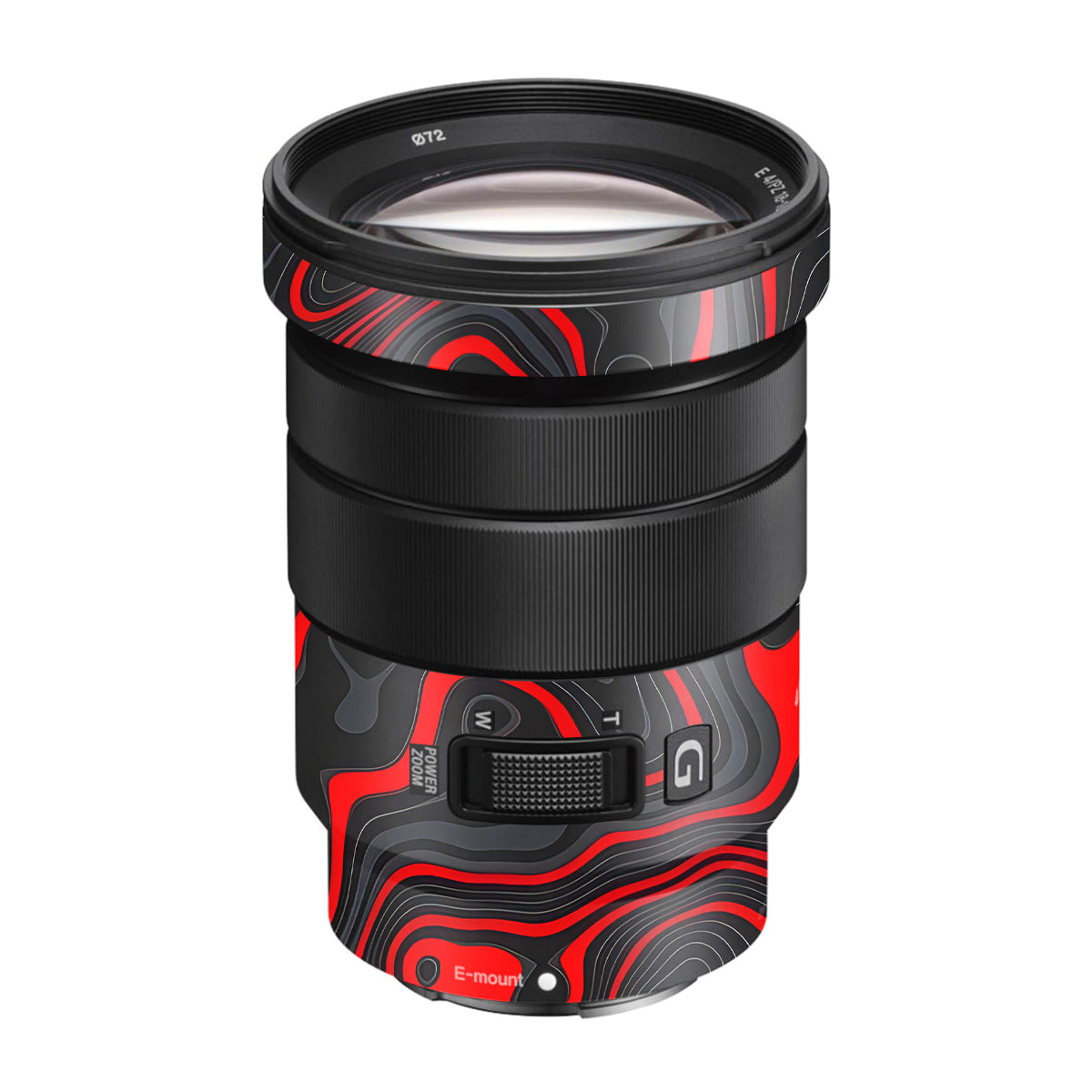 Crimson Waves Sony E 18-105mm F/4 Camera Lens Skin
