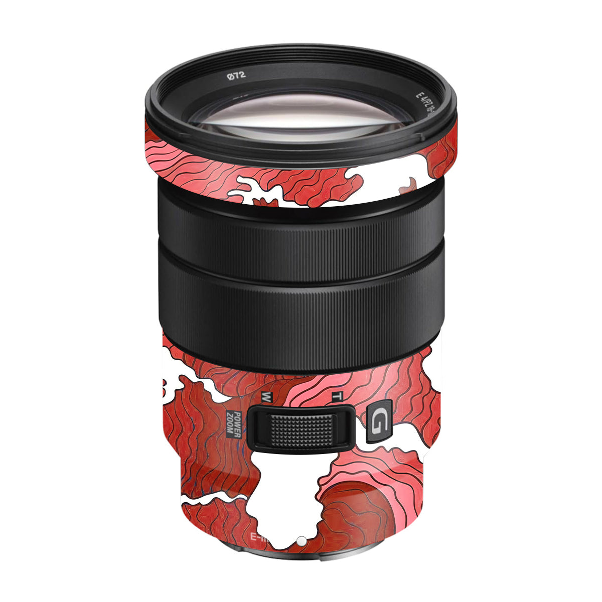 Cherry Waves Sony E 18-105mm F/4 Camera Lens Skin