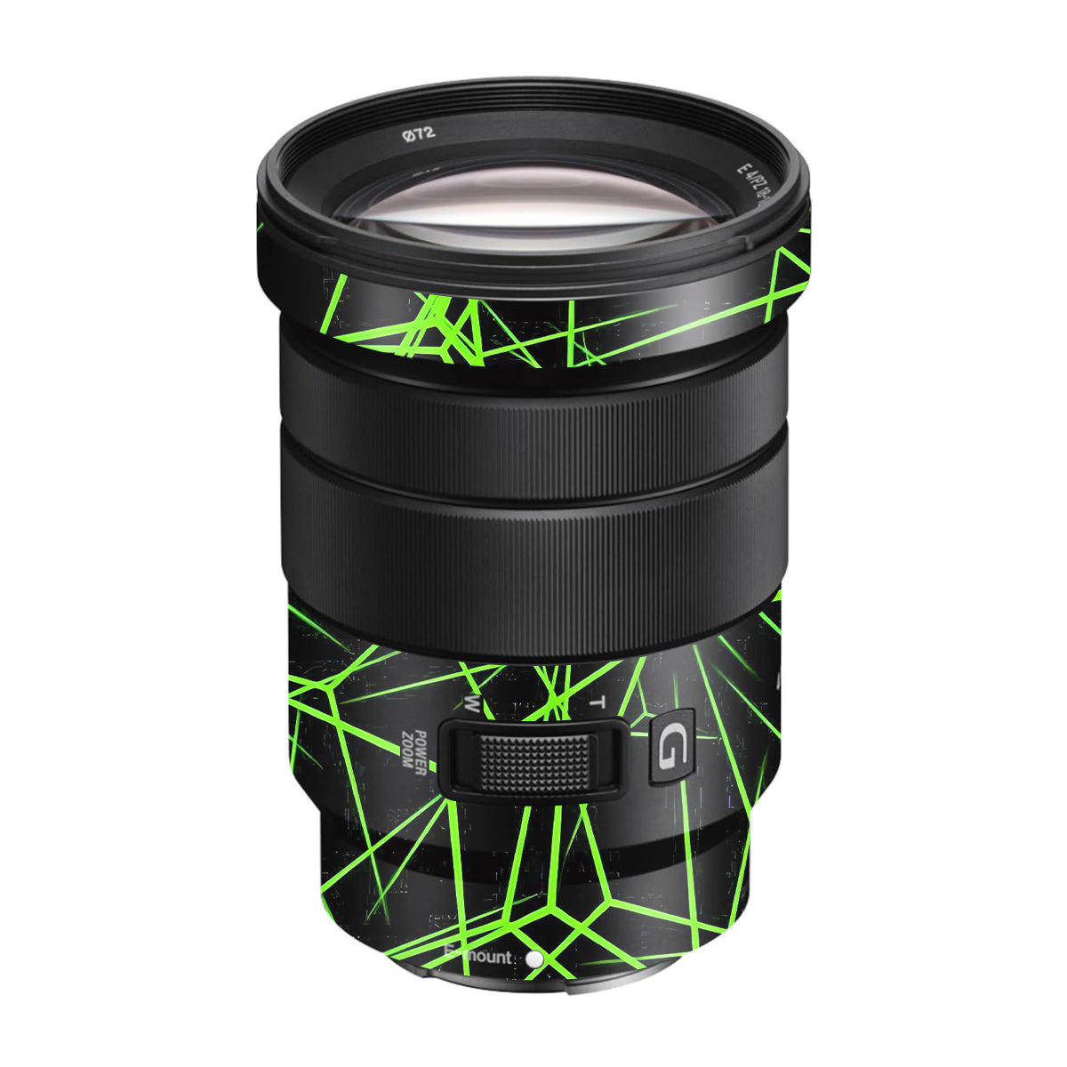 Neon Grid Sony E 18-105mm F/4 Camera Lens Skin