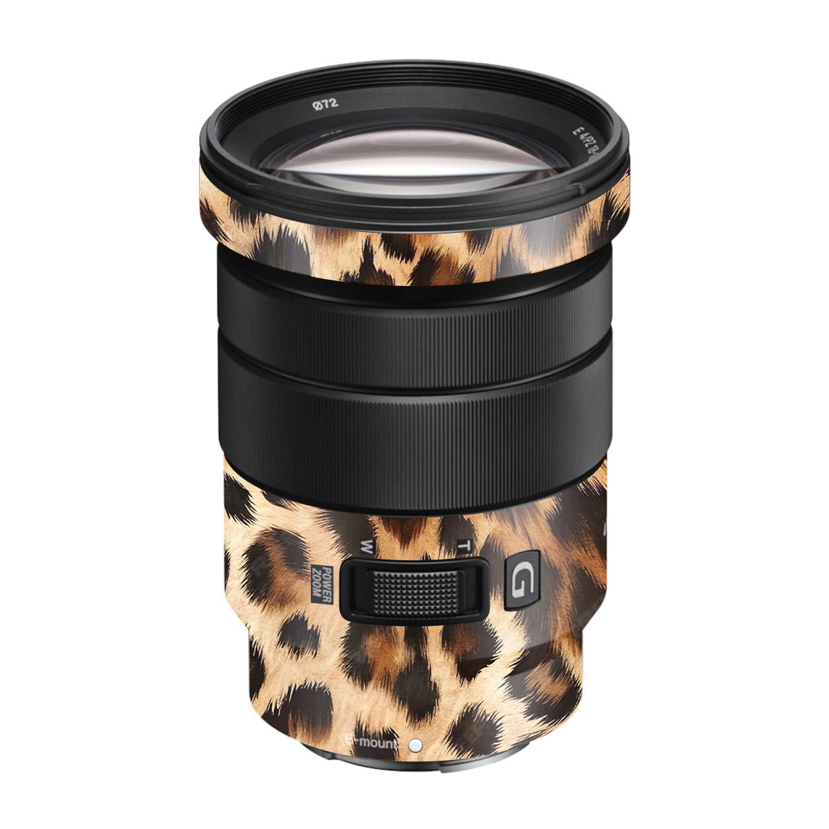 Classic Leopard Spots Sony E 18-105mm F/4 Camera Lens Skin