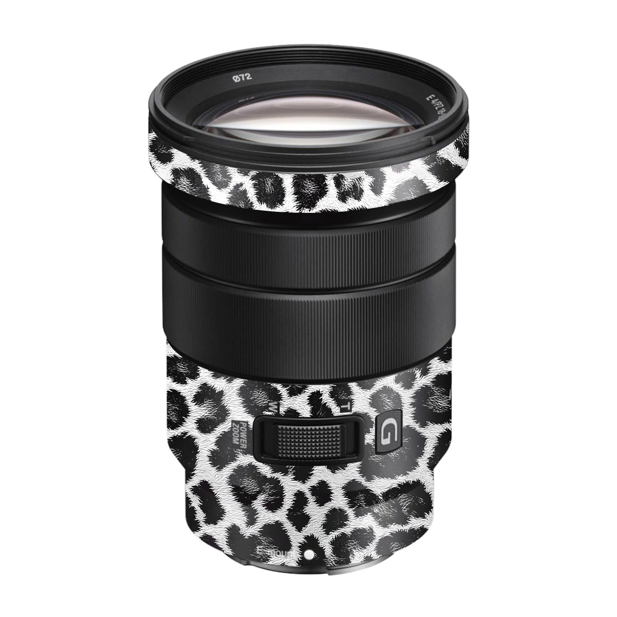 Snow Leopard Spots Sony E 18-105mm F/4 Camera Lens Skin