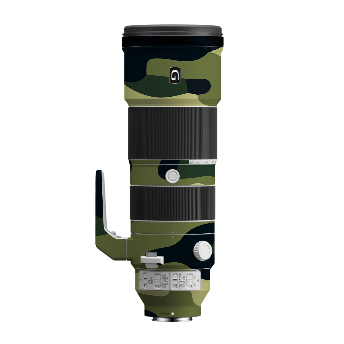 Forest Green Camo Sony FE 200-600mm F/5.6-6.3 G OSS Camera Lens Skin