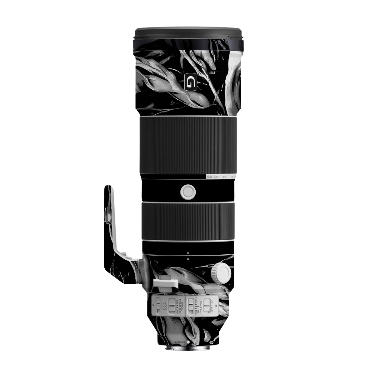 Venom Black Sony FE 200-600mm F/5.6-6.3 G OSS Camera Lens Skin