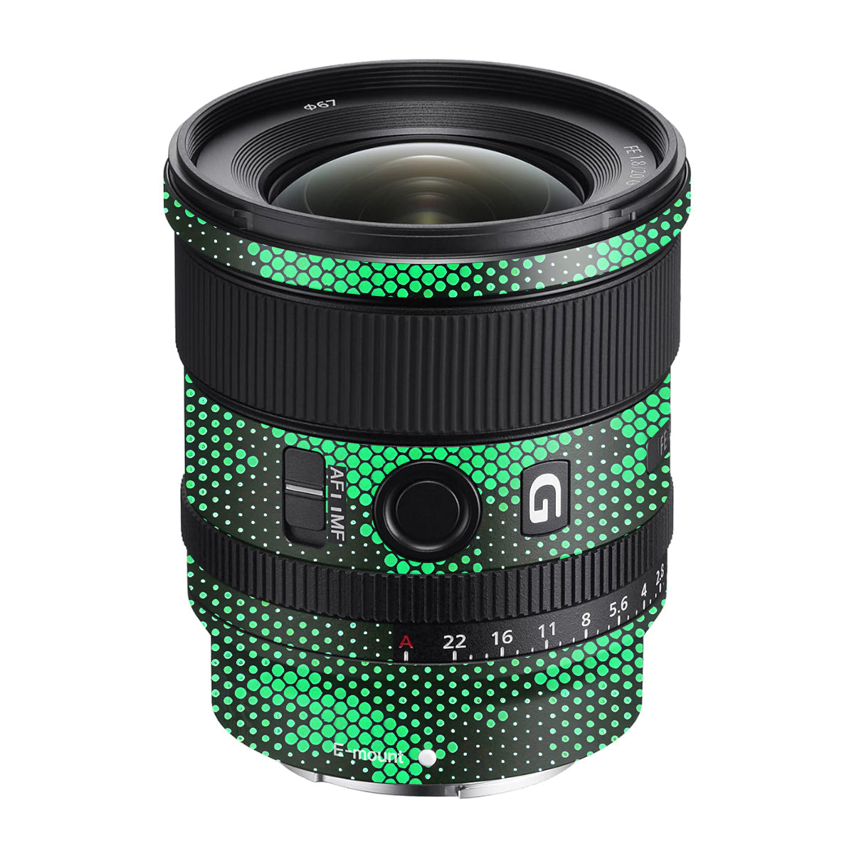 Jungle Pixel Sony FE 20mm F/1.8 G Camera Lens Skin