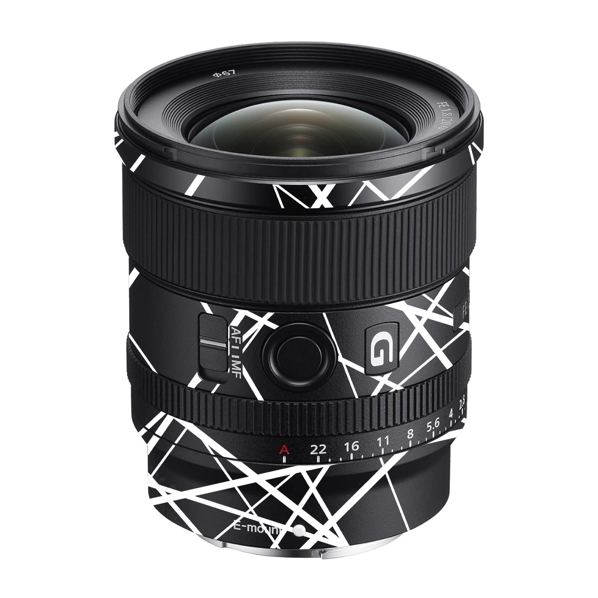 Mono Grid Sony FE 20mm F/1.8 G Camera Lens Skin