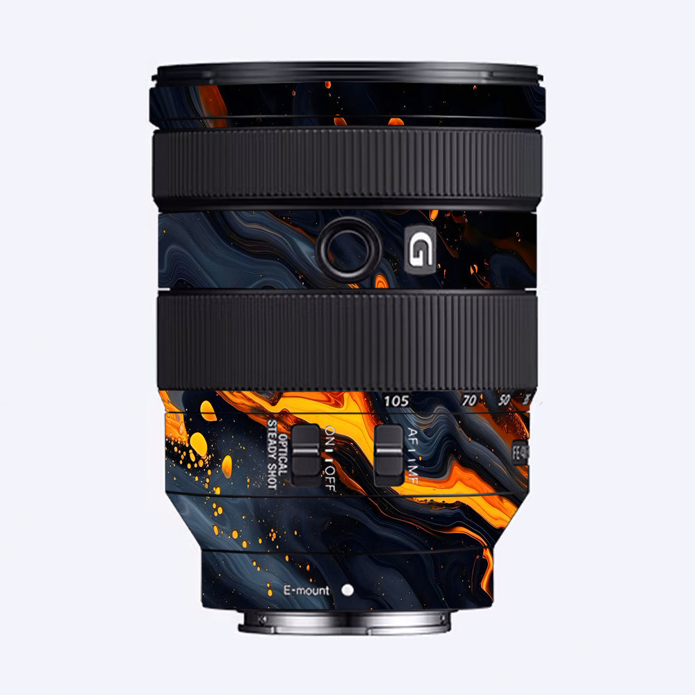 Lava Marble Sony FE 24–105mm f/4 G OSS Camera Lens Skin
