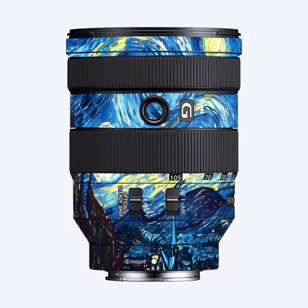 Starry Night Art Sony 24-105mm Camera Lens Skin