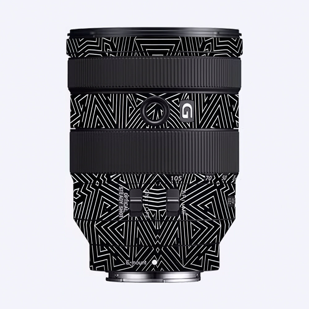 Geometric Pattern Sony 24-105mm Camera Lens Skin