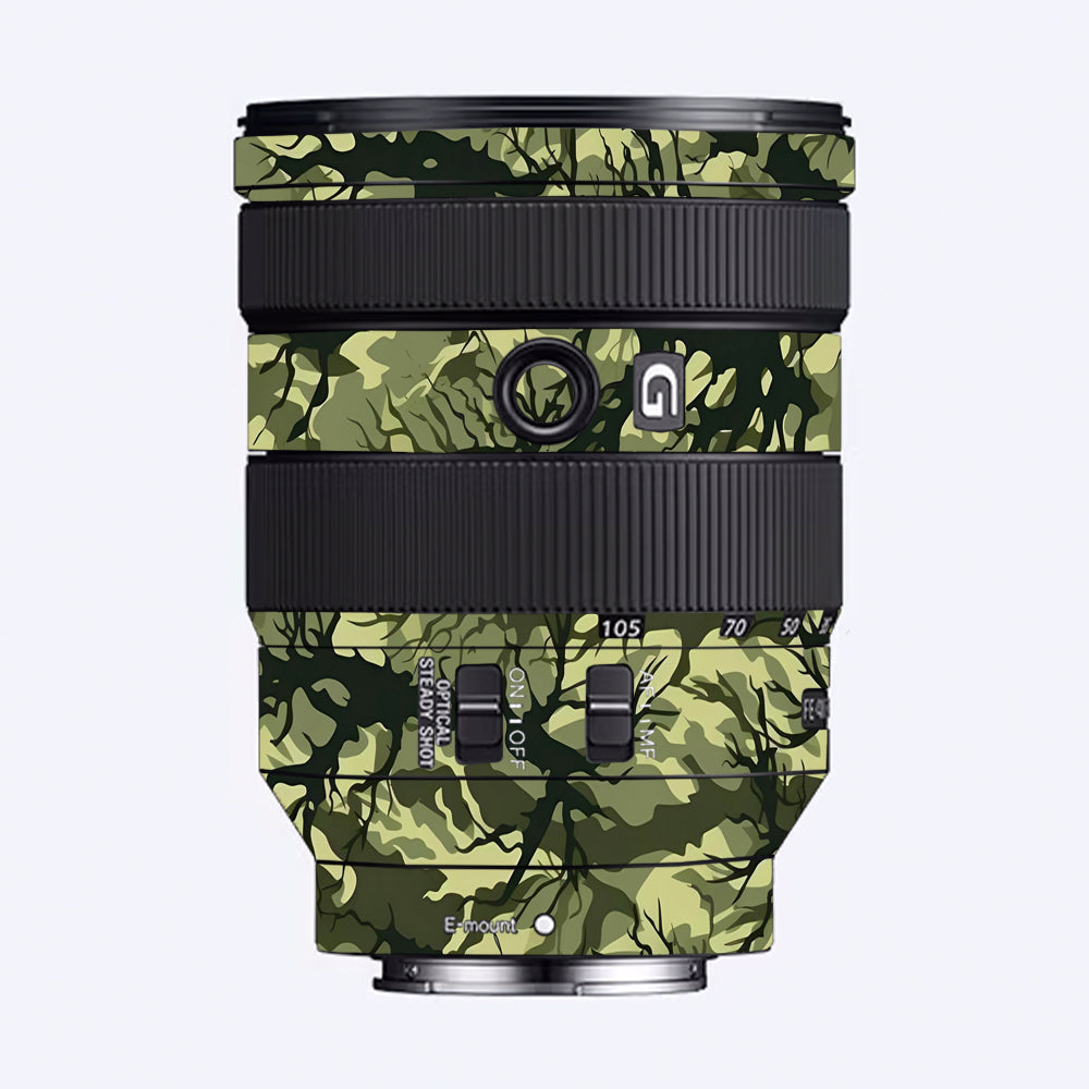 Green Tangled Vines Sony FE 24–105mm f/4 G OSS Camera Lens Skin