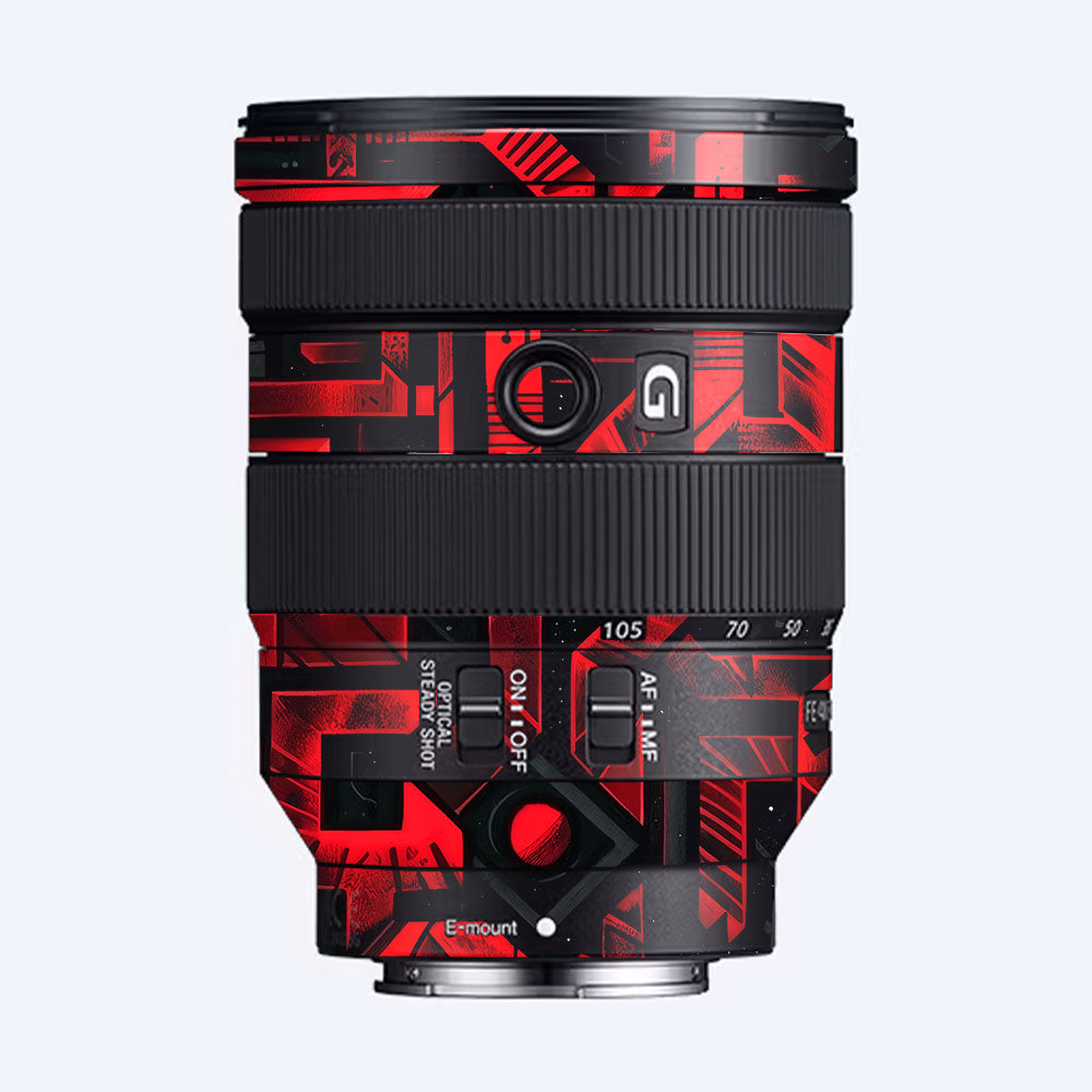 Cyber Maze Circuit Sony FE 24–105mm f/4 G OSS Camera Lens Skin