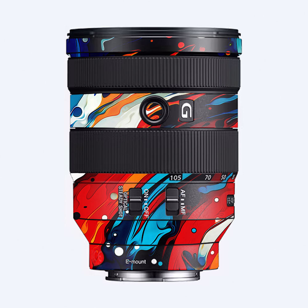 Fire & Ice Flow Sony FE 24–105mm f/4 G OSS Camera Lens Skin
