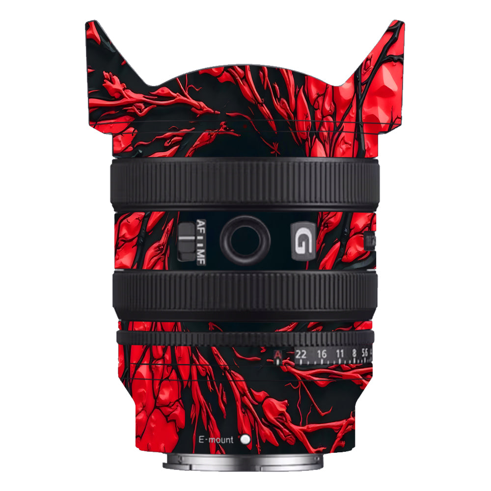 Venom Red Sony FE 24–50mm f/2.8 G Camera Lens Skin