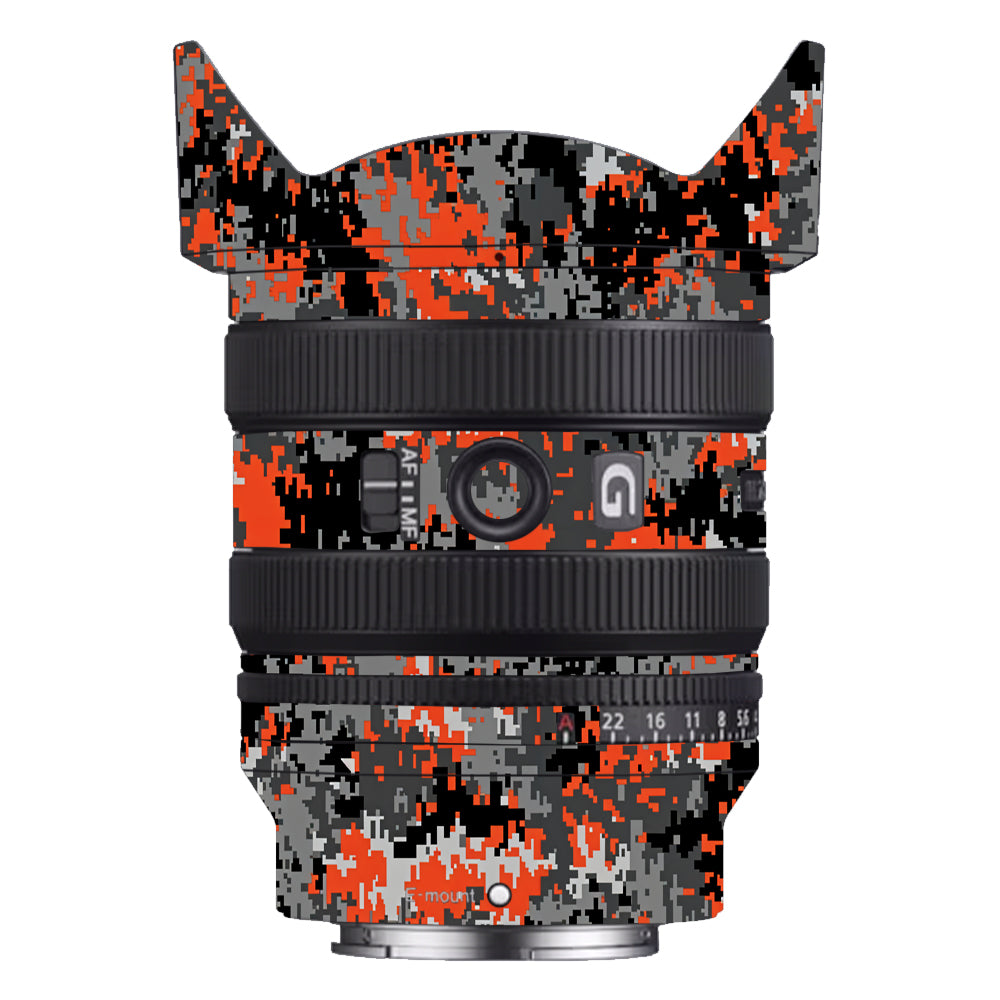 Inferno Pixel Sony FE 24–50mm f/2.8 G Camera Lens Skin