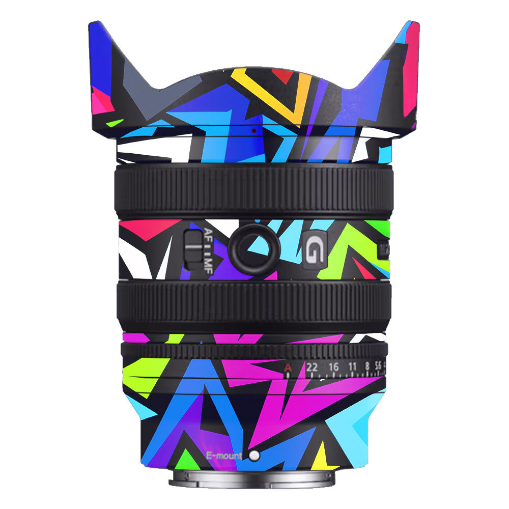 Bold Geometric Pop Sony FE 24–50mm f/2.8 G Camera Lens Skin
