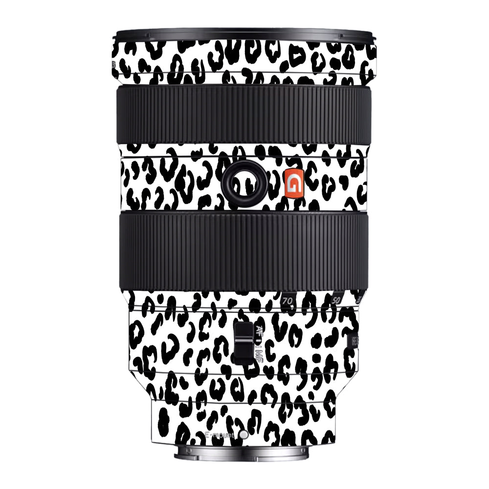 White Leopard Sony 24-70mm Camera Lens Skin