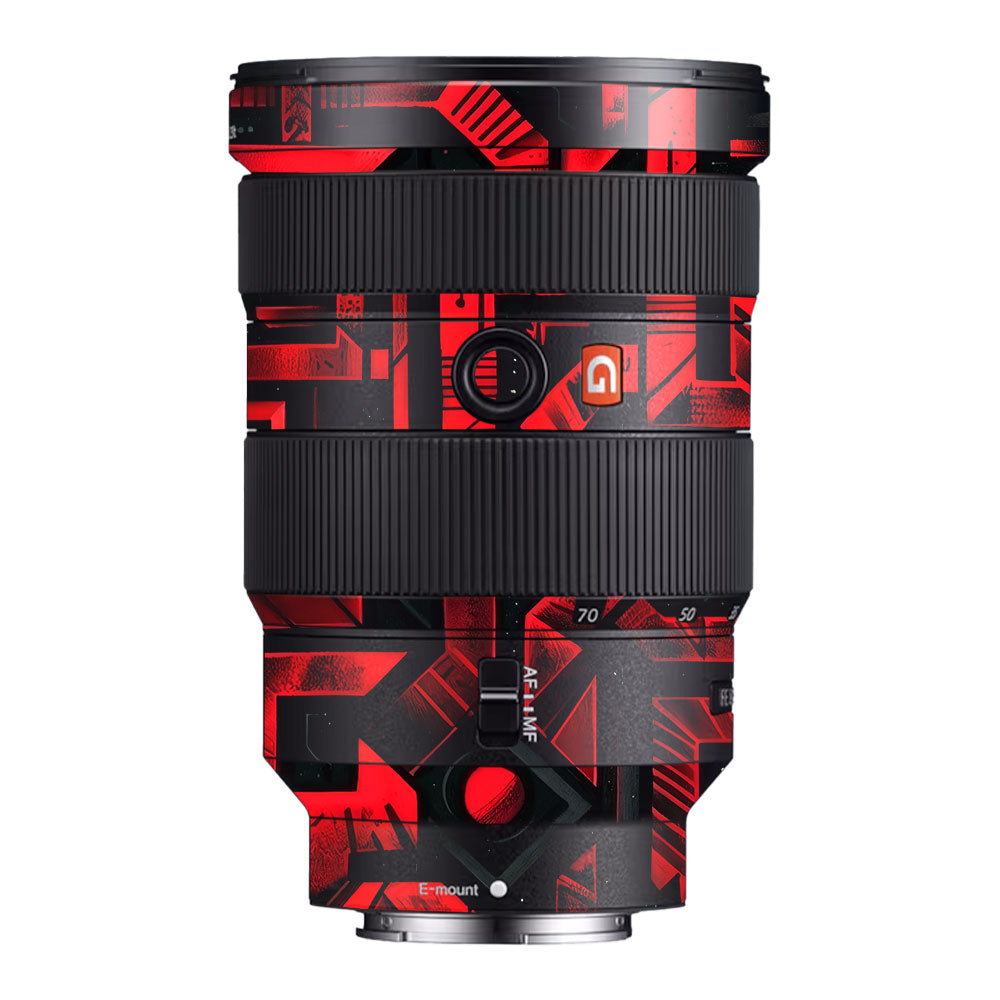 Cyber Maze Circuit Sony FE 24-70mm f/2.8 GM Camera Lens Skin