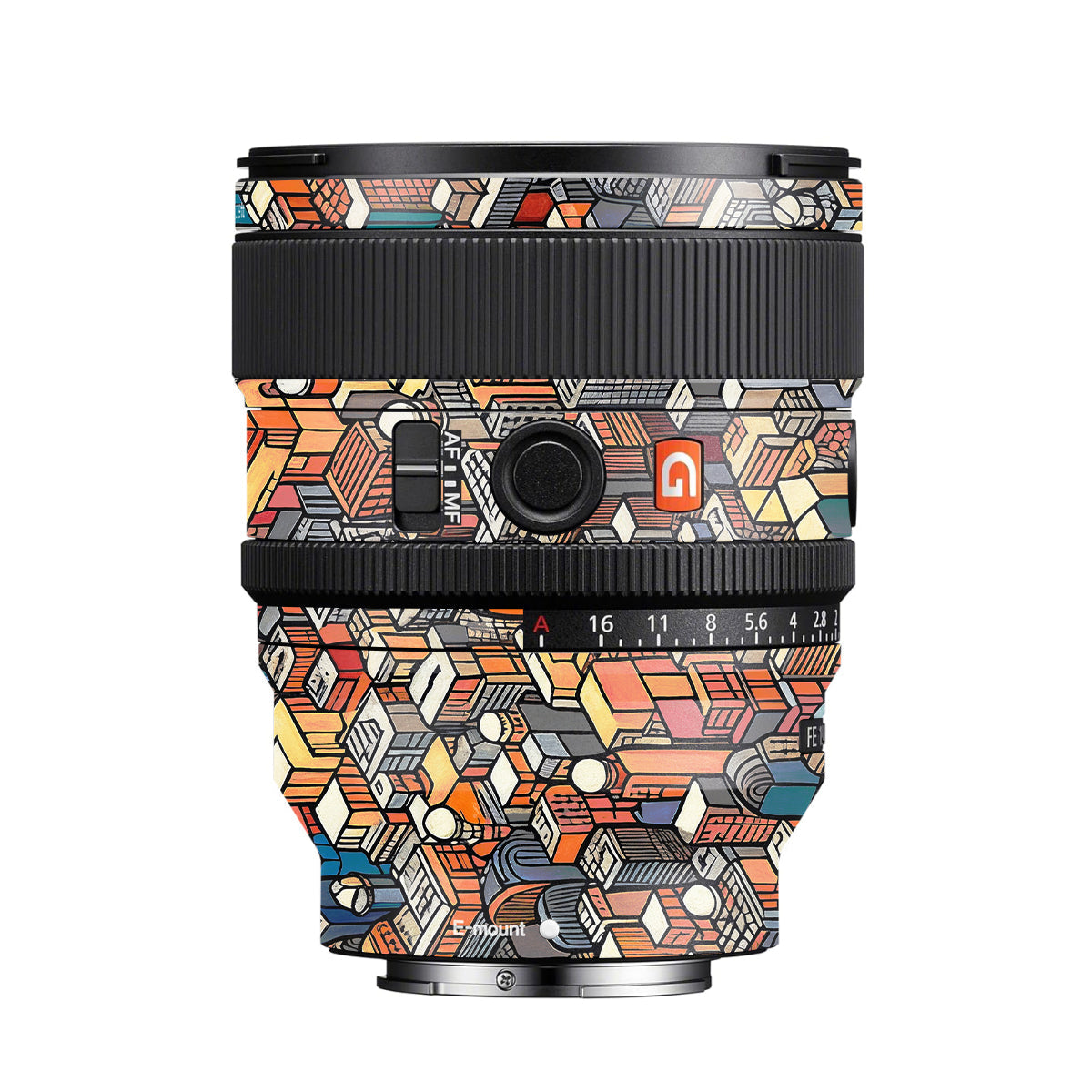 Isometric Cityscape Sony FE 24mm F/1.4 GM Camera Lens Skin