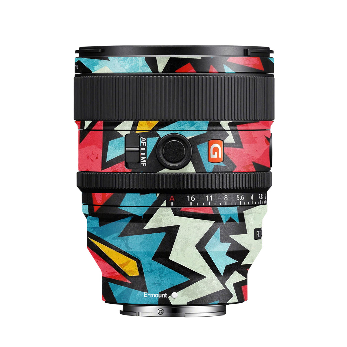 Pop Art Lightning Sony FE 24mm F/1.4 GM Camera Lens Skin