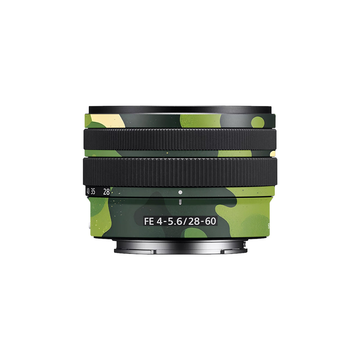 Camouflage Pattern Sony FE 28-60mm F/4-5.6 Camera Lens Skin