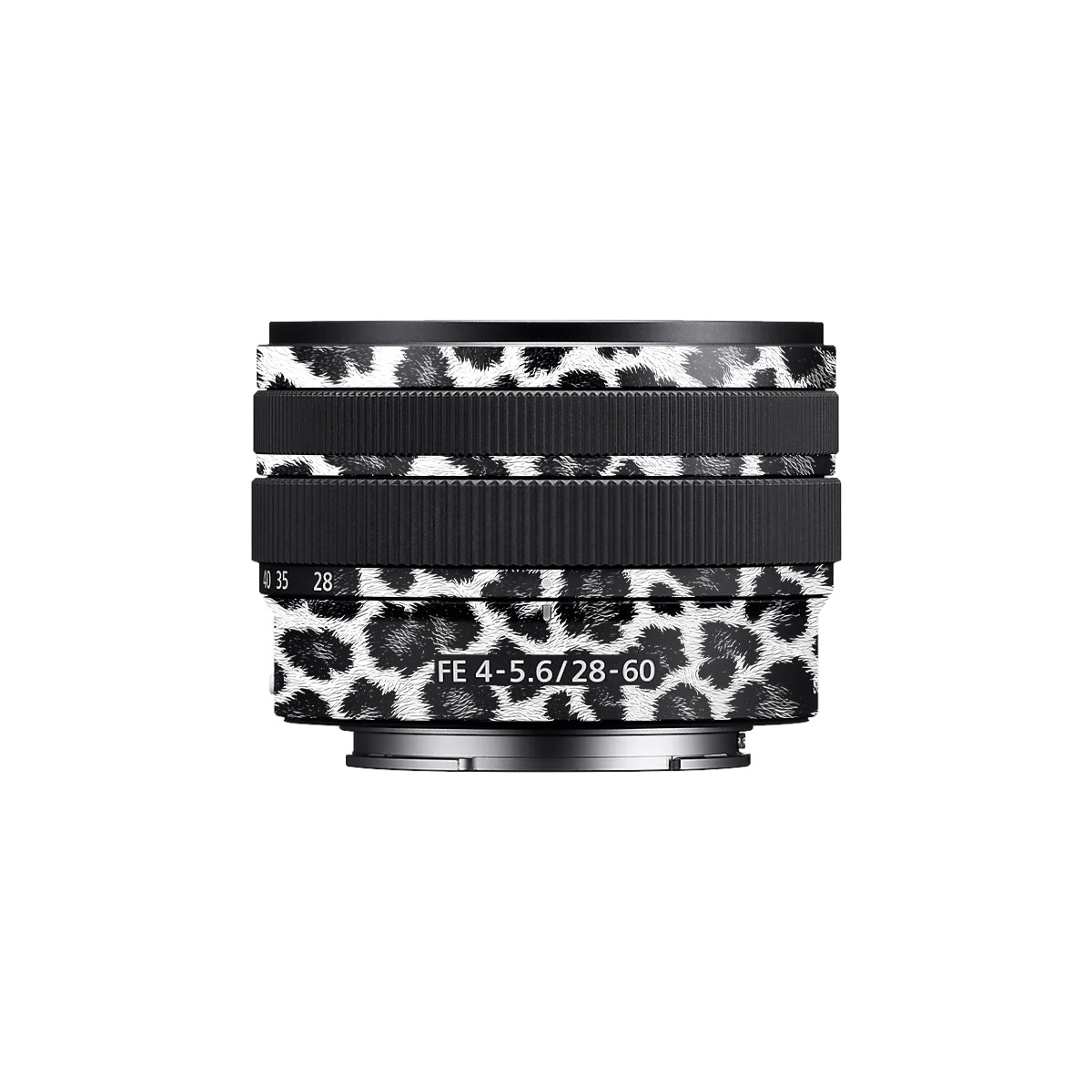Snow Leopard Spots Sony FE 28-60mm F/4-5.6 Camera Lens Skin