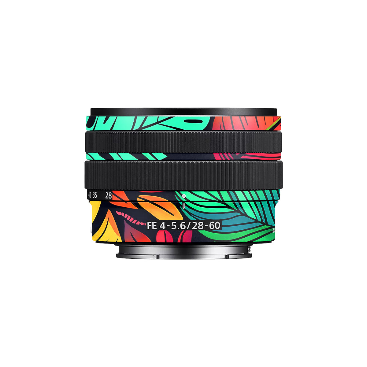 Tropical Jungle Leaves Sony FE 28-60mm F/4-5.6 Camera Lens Skin