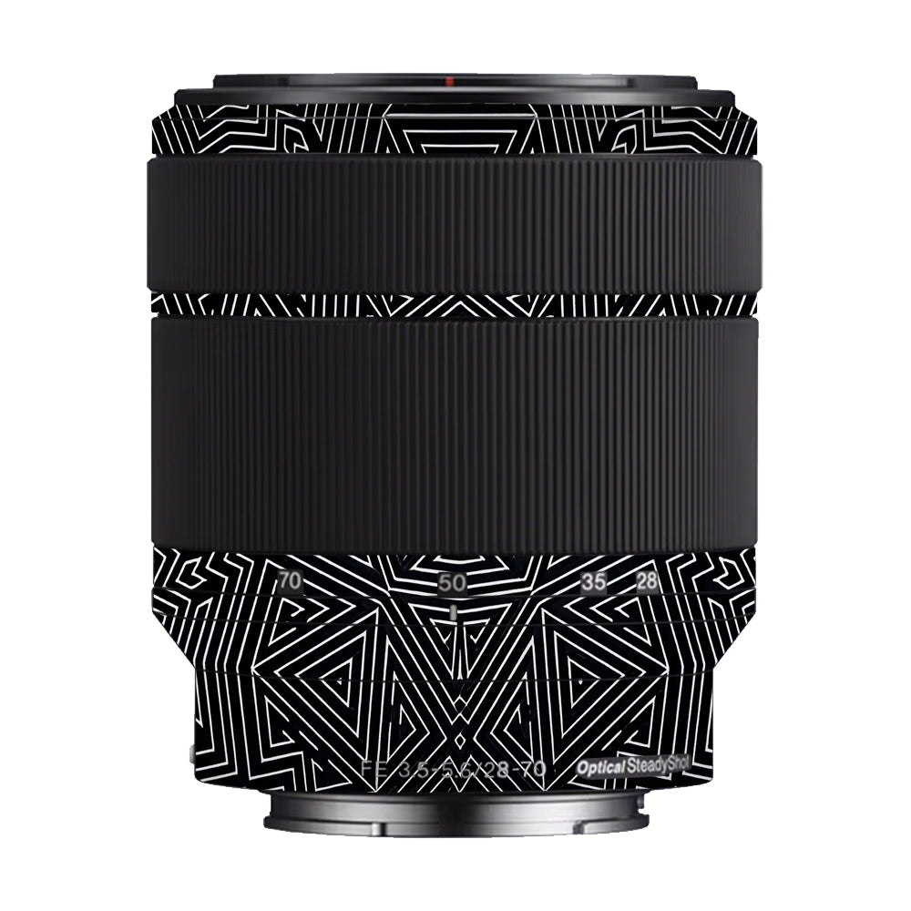 Geometric Pattern Sony 28-70mm Camera Lens Skin