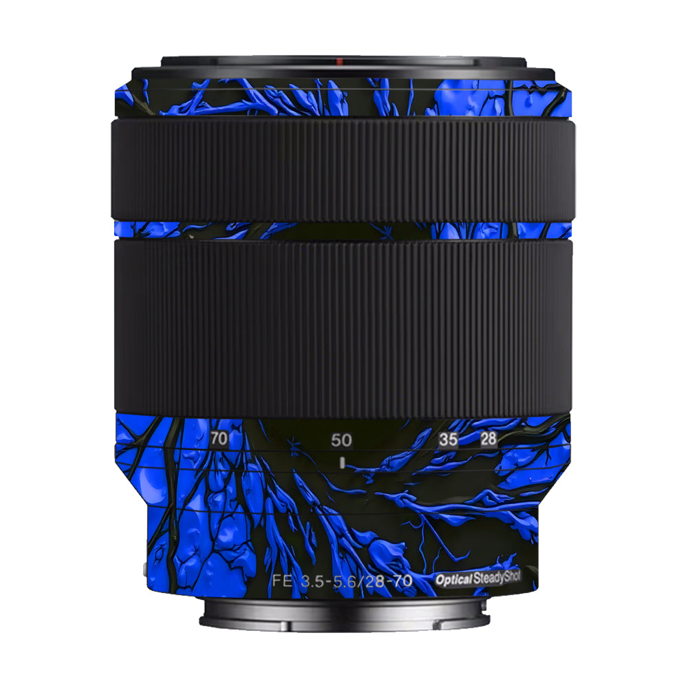 Venom Blue Sony FE 28–70mm f/3.5–5.6 OSS Camera Lens Skin