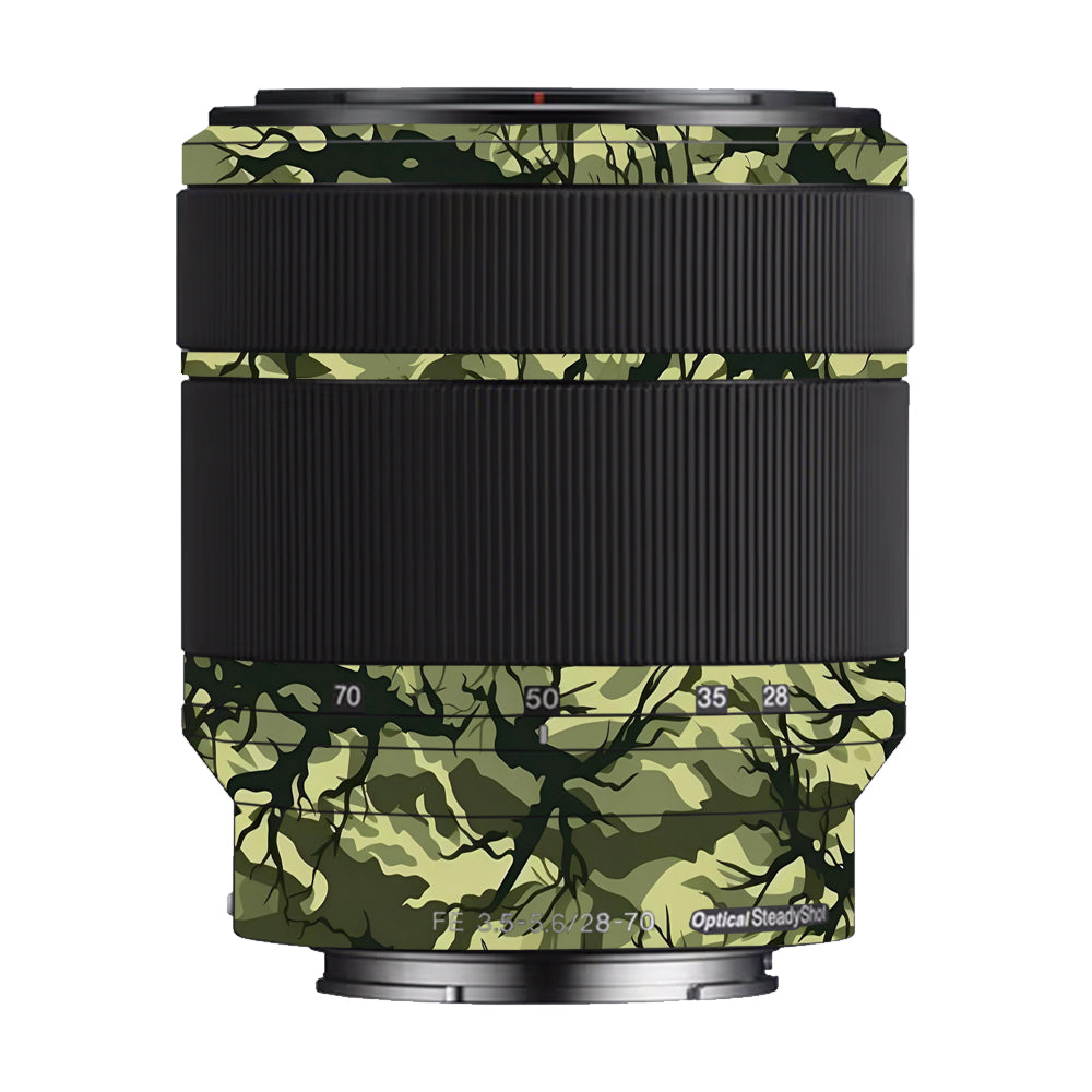 Green Tangled Vines Sony FE 28–70mm f/3.5–5.6 OSS Camera Lens Skin