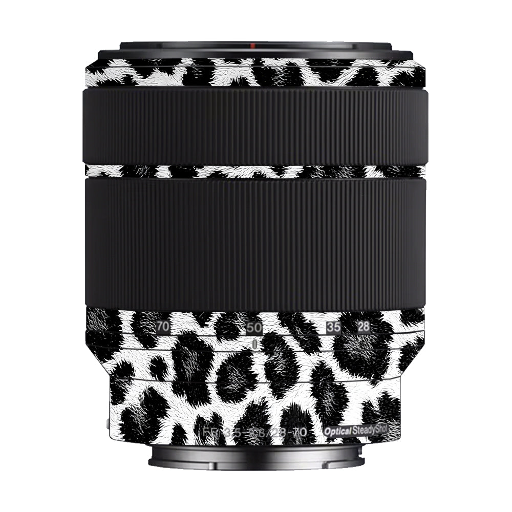 Snow Leopard Spots Sony 28-70mm Camera Lens Skin