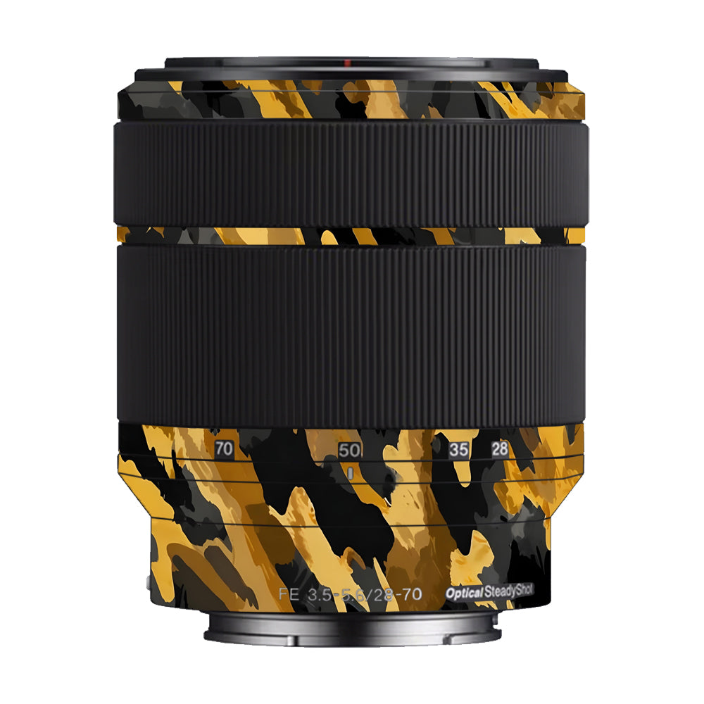 Camo Tiger Blend Sony FE 28–70mm f/3.5–5.6 OSS Camera Lens Skin