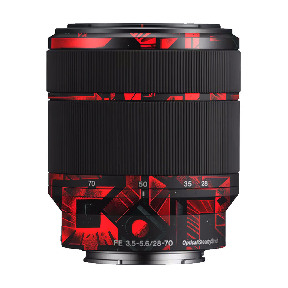 Cyber Maze Circuit Sony FE 28–70mm f/3.5–5.6 OSS Camera Lens Skin
